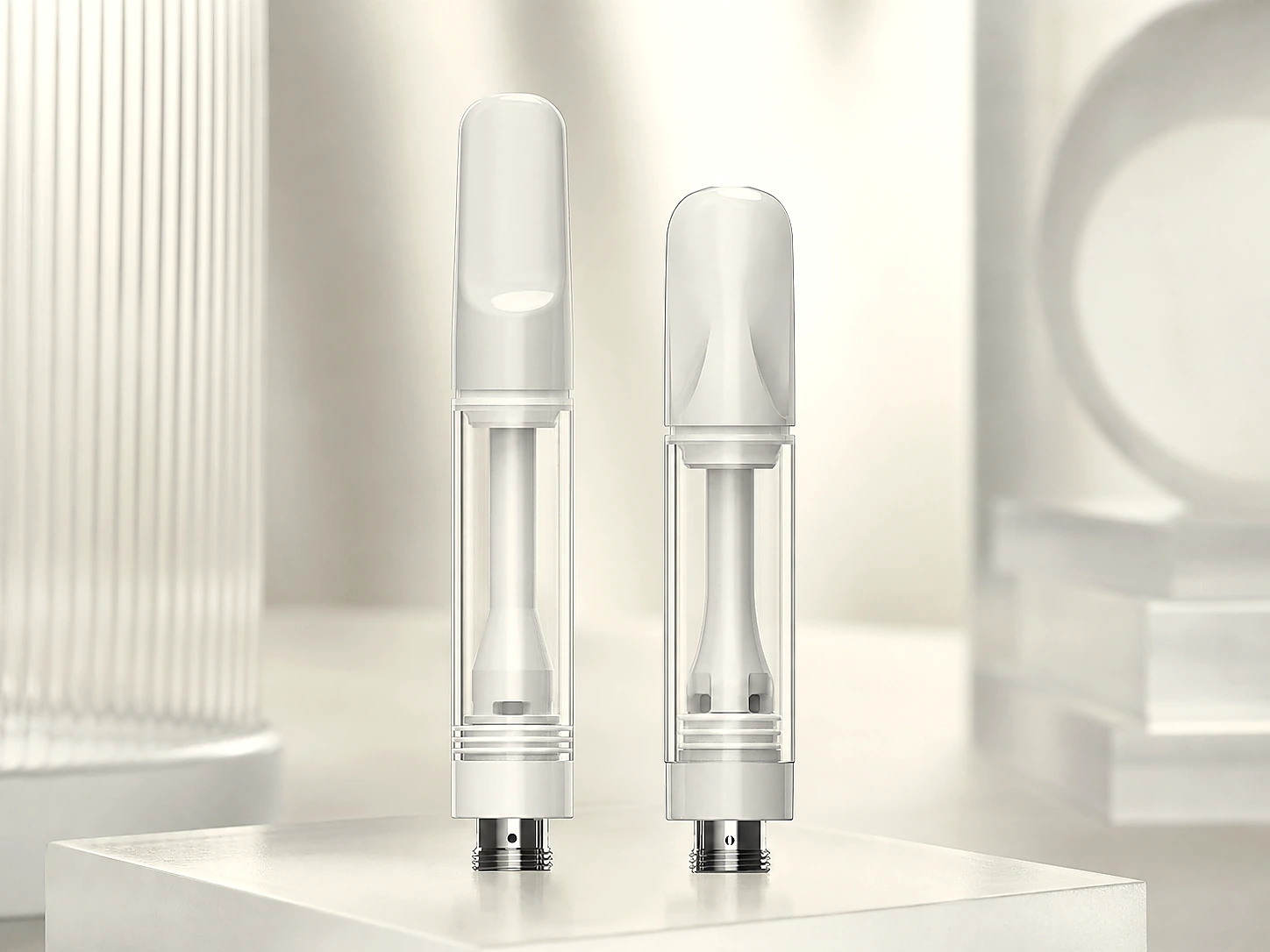 Ceramic 510 cartridges for cannabis oil programs