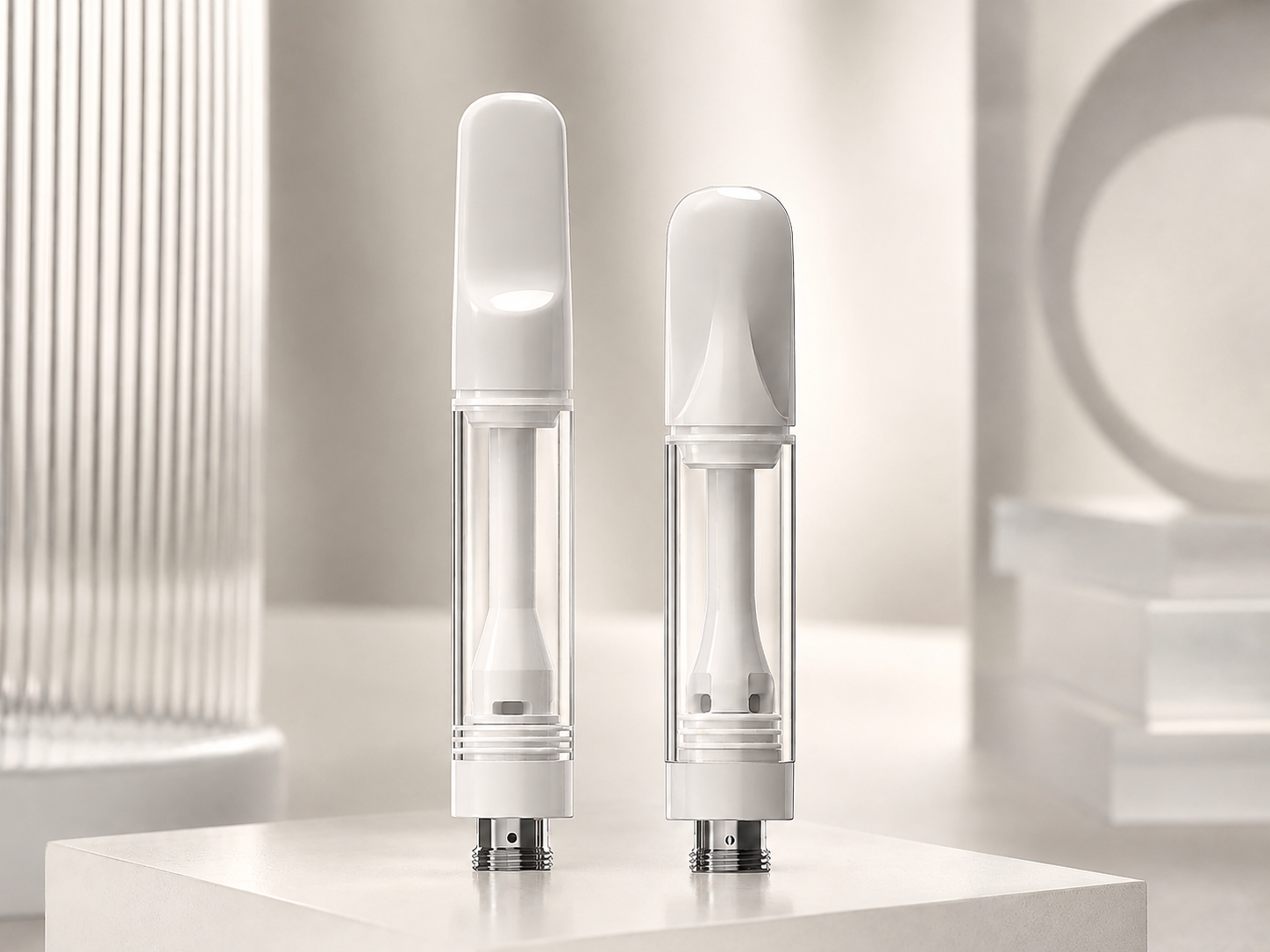 Ceramic 510 cartridges for cannabis oil programs